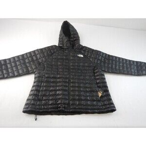 The North Face Women's Thermoball Hooded Jacket, TNF Black, XX-Large